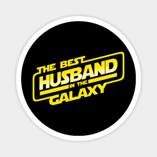 The Best Husband in the Galaxy Father's Day Best Hubby Gift For Husbands Magnet